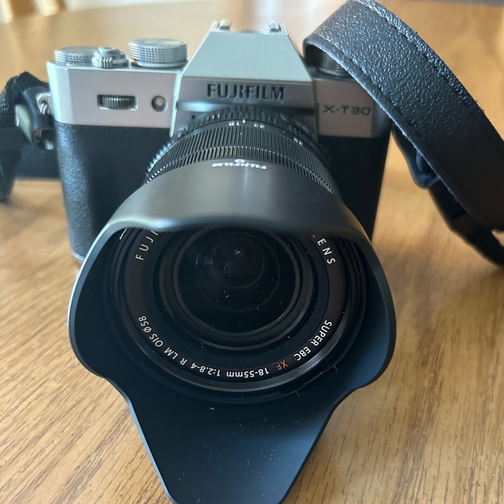 Fujifilm XT-30 with 18-55mm lens